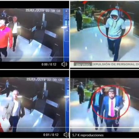 Collage Guaidó reunión chavistas