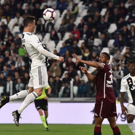 El portugués anotó su gol número 601 a nivel de clubes. / Foto: @juventusfc
