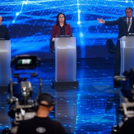 Debate de candidatos en Brasil. Foto EFE