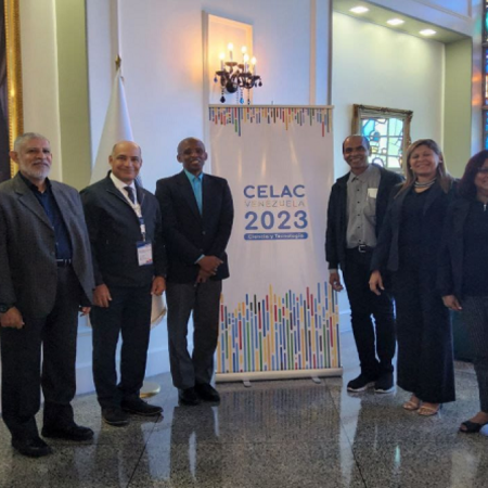 Arribaron las delegaciones de Ciencia y Tecnología de la Celac. Foto cortesía VTV