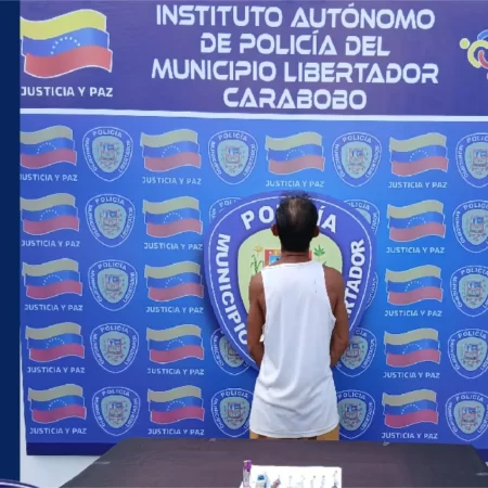 Detenido con droga en libertador