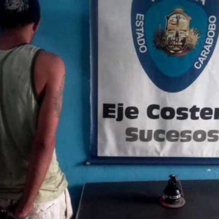 Detenido con granada fragmentaria en Puerto Cabello