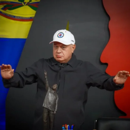 Diosdado Cabello, ministro de Interior (Foto: Cortesía)