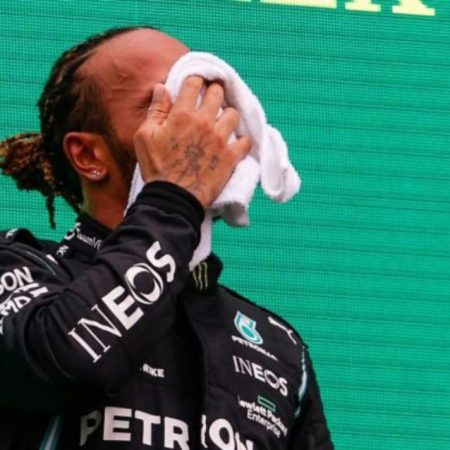Lewis Hamilton, piloto británico de F1 - Foto: Florion Goga/AFP