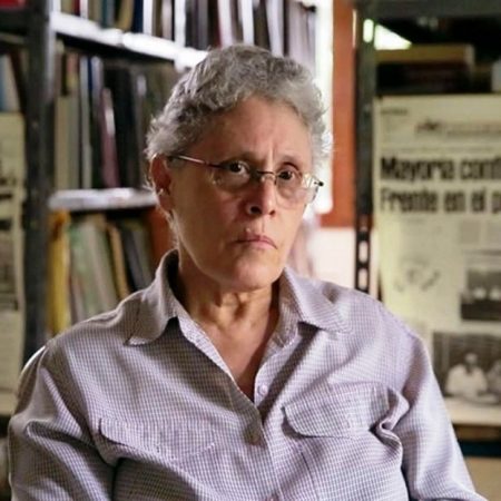 La exguerrillera y exministra sandinista Dora María Téllez. (Foto cortesía radio-corporacion.com)