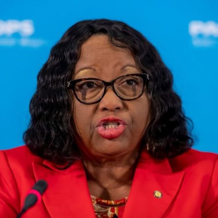La directora general de la OPS, Carissa Etienne. EFE