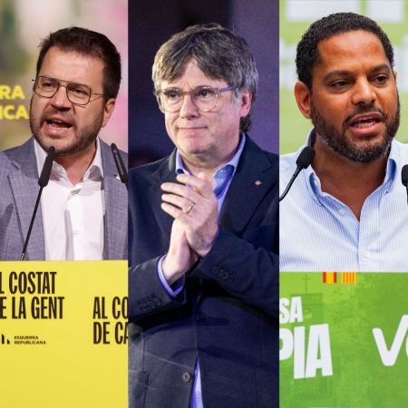 La participación en las elecciones autonómicas de catalanes se situó en 45,82 % del censo, parecido a la registrada en los comicios de 2021