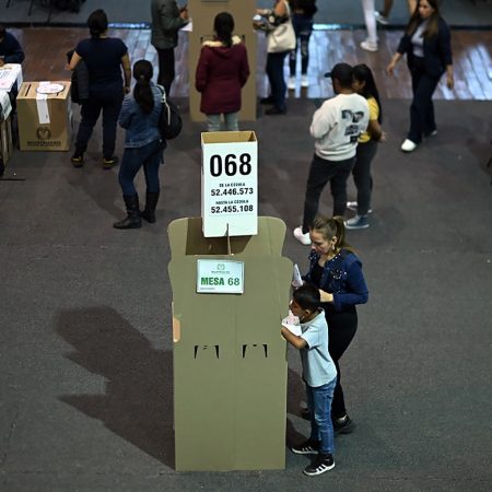 Elecciones en Bogota, Colombia.
Foto EFE/ Natalia Pedraza Bravo
