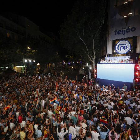 Partido Popular ganó 136 escaños