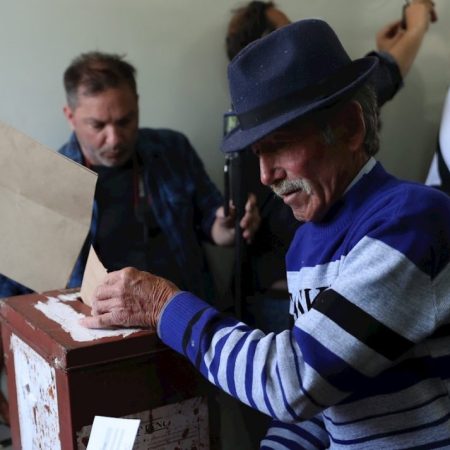 La participación en las elecciones de Uruguay superó el 90%. Foto EFE