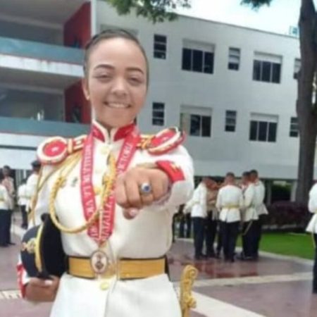 Teniente del Ejército Elinés María Olivero Turmero, muerta en extrañas circunstancias en una instalación militar. Foto: Red Social X.