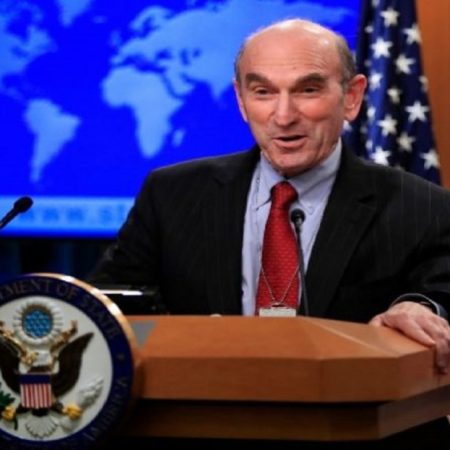 el enviado especial del Departamento de Estado de Estados Unidos para Venezuela, Elliott Abrams. (Twitter)