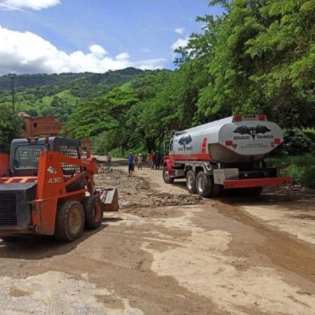Alcaldía de Naguanagua atendió afectaciones causadas por las precipitaciones. Foto cortesía: Nota de Prensa Alcaldía de Naguanagua.