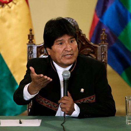 Evo Morales Presidente de Bolivia (Foto cortesía)
