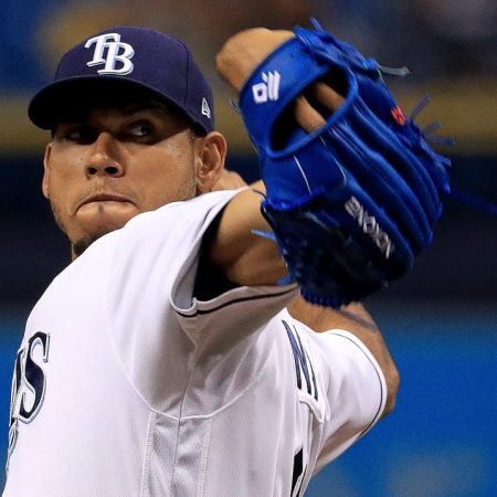 Wilmer Font estuvo dominante sobre la lomita para encabezar el blanqueo de los Raya
./Foto: AFP