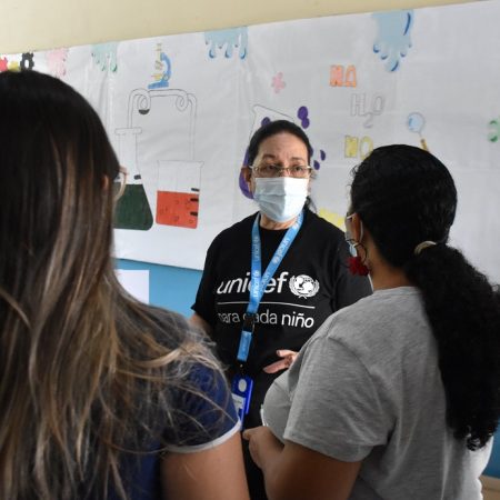 Unicef apoya la reapertura de escuelas afectadas por el deslave en Las Tejerías