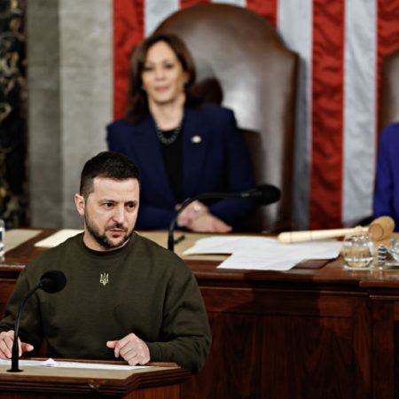 Zelenski al Congreso de EE.UU.: Nuestros dos países están aliados en la batalla