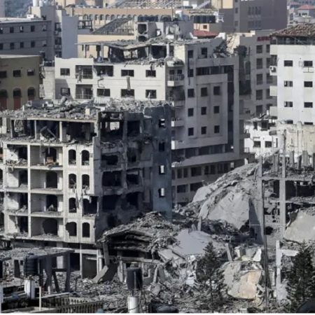 Bombardeos en la franja de Gaza/ Foto La Patilla