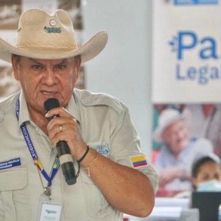 El gobernador del departamento colombiano de Caquetá, Arnulfo Gasca. (Foto Cortesía)
