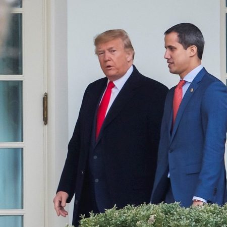La reunión de Guaidó y Trump fue un éxito diplomático. Foto EFE