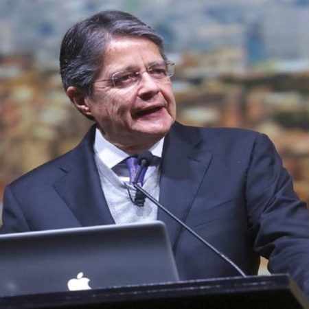 Guillermo Lasso, presidente de Ecuador. Foto EFE