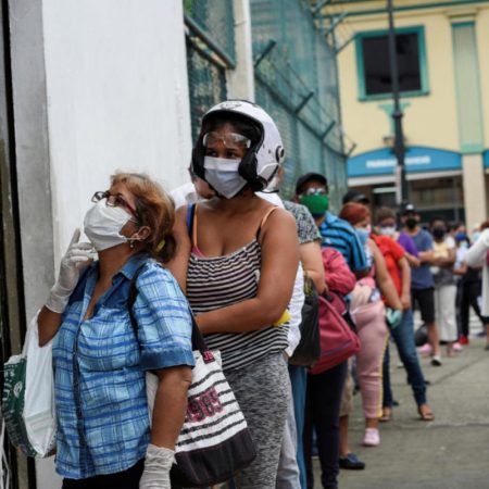 Ecuador supera los 100 mil casos del nuevo coronavirus