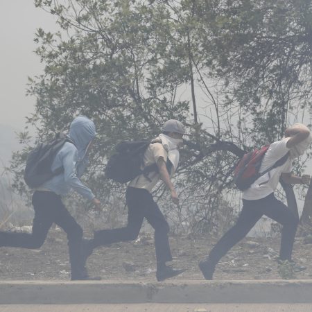 Honduras declaró la “alerta roja” por tiempo indefinido para siete de sus 18 departamentos por los altos niveles de contaminación del aire