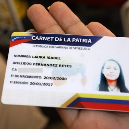 carnet de la patria.