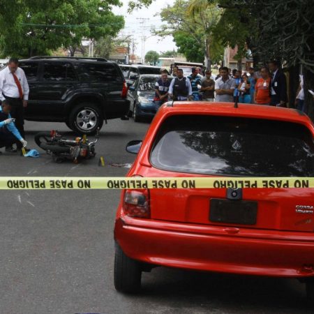 Ladrones abatidos en parque valencia.