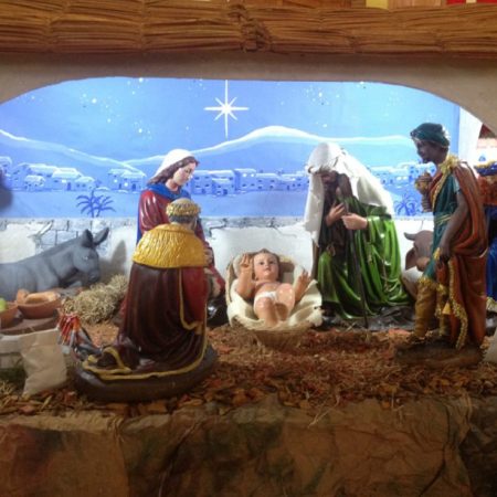 Jesús nación en un pesebre, lo que representa humildad u sencillez. (Foto archivo)
