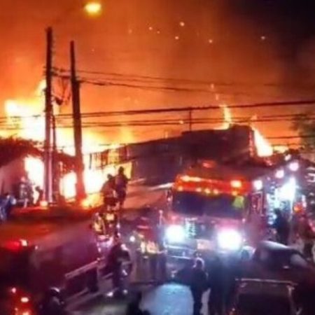 La emergencia produjo además la interrupción del suministro eléctrico a más de 2.500 personas, aunque el servicio ya fue reestablecido. Foto: Monitoreamos.