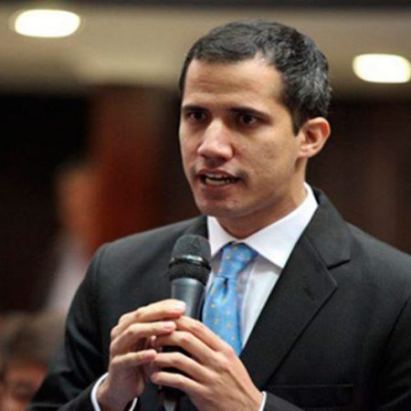 El presidente interino Juan Guaidó. (Cortesía)