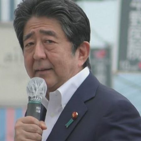El asesinado  exprimer ministro Shinzo Abe.