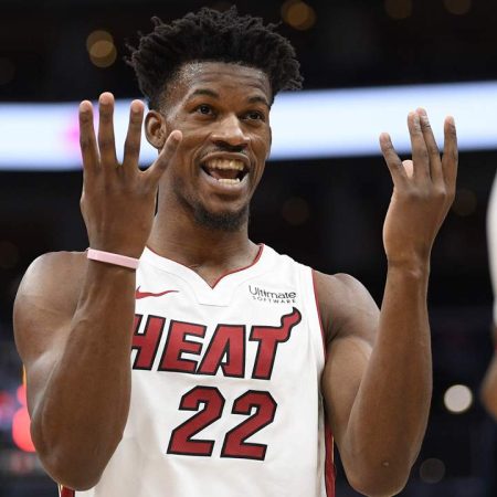 Jimmy Butler, jugador estrella de los Miami Heat. / Foto cortesía elfildeo.com