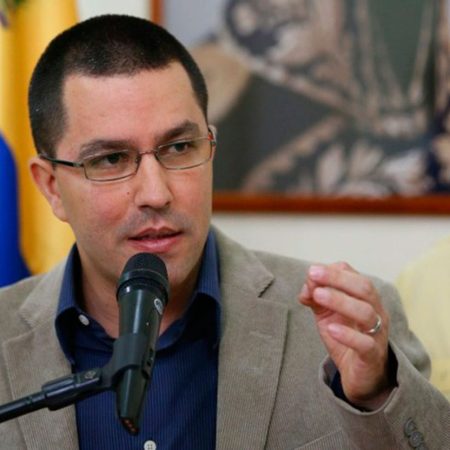 Canciller Jorge Arreaza (Foto archivo)