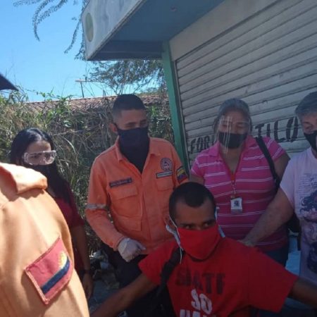 Joven indigente en La Isabelica