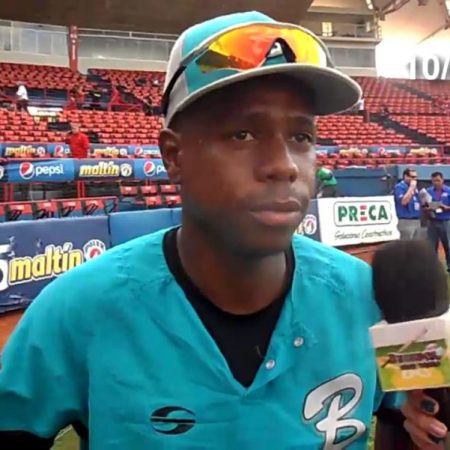 El jardinero, Junior sosa, ahora pertence a los Tiburones de La Guaira. / Foto: Referencial