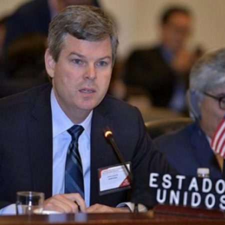 El embajador de Estados Unidos en Nicaragua, Kevin Sullivan. (Cortesía)
