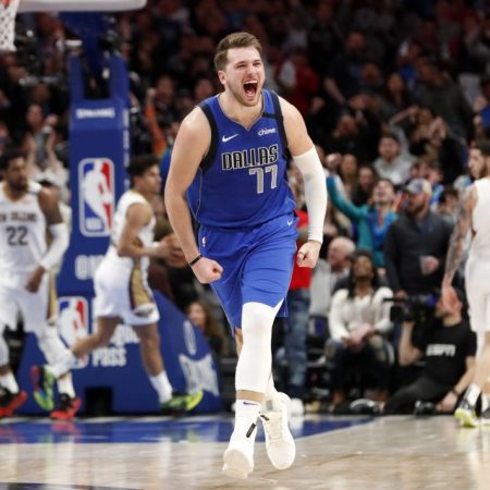 Luka Dončić, jugador de los Dallas Mavericks (Foto Archivo)