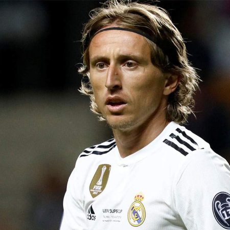 Luka Modric, centrocampista del Real Madrid y la selección croata. Foto archivo.