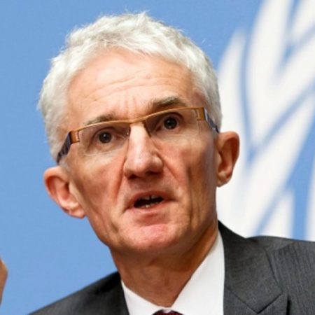 El secretario general adjunto de la Oficina de Naciones Unidas para la Coordinación de Asuntos Humanitarios (OCHA), Mark Lowcock.