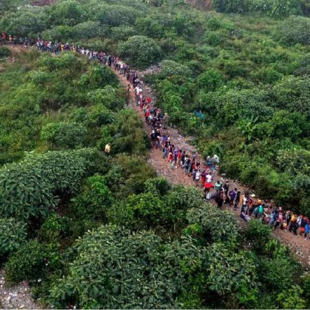 EE.UU. está listo para iniciar este mes los vuelos de regreso de migrantes desde Panamá