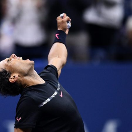 Rafael Nadal se recompuso de un lento comienzo y terminó arrollando a Delpo en semifinales./Foto: AFP