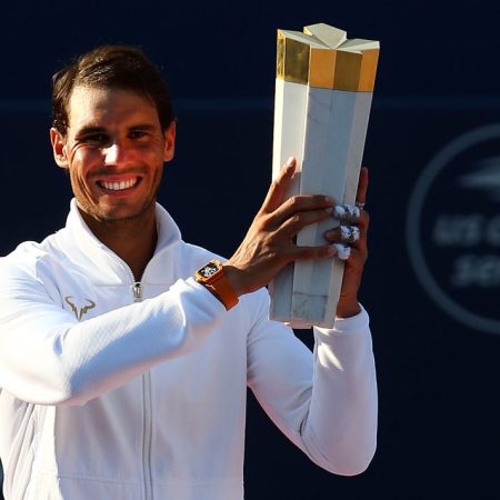 Nadal reina en Toronto a dos semanas del US Open. Foto: AFP