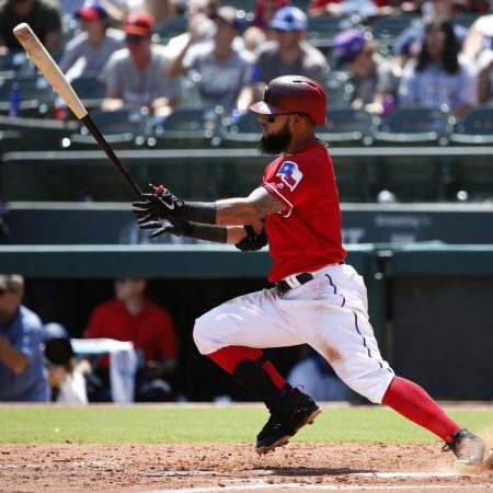 Rougned Odor, segunda base de los Rangers de Texas (Foto Archivo)