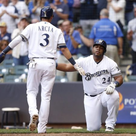 Orlando Arcia ayudó a su club remolcando la carrera que a la postre fue la diferencia. /Foto: AFP