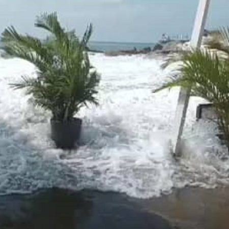 Oleaje en Puerto Cabello