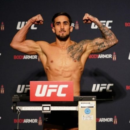 Omar Morales, peleador de la UFC. Foto cortesía: Líder en deportes.