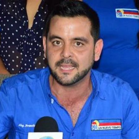Secretario general de Un Nuevo Tiempo en Carabobo, Francisco Pancho Pérez Lugo (Foto Cortesía)