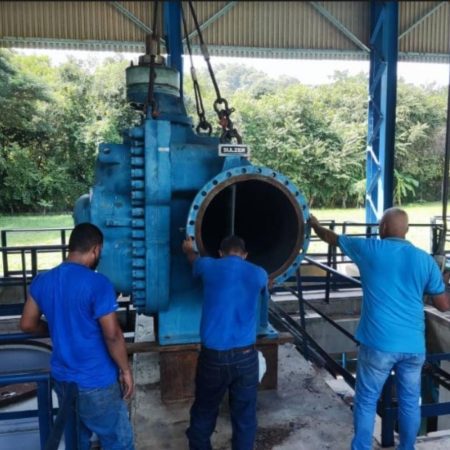 Hidrocentro anuncia parada programada por 96 horas en el Sistema Regional del Centro II. Foto cortesía Hidrocentro